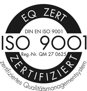 ISO Zertifikat